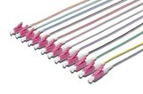 LC/PC Fiber PigTail, 50/125 µ, multimode, 0.9mm simplex, 2 metre, Class OM4, LSZH, birim fiyatıdır