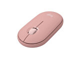 LOGITECH PEBBLE M350S PEMBE KABLOSUZ SESSİZ MOUSE 910-007014