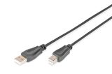 Digitus USB 2.0 Bağlantı Kablosu, USB A Erkek - USB B Erkek B, 0.5 metre, AWG 28, USB 2.0 uyumlu, UL, siyah renk
Digitus USB 2.0 Connection Cable, type A - B M/M, 0.5m, USB 2.0 conform, black