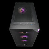 VENTO FSP VG3400S 650W 80+ PSU 4X120MM RGB FAN MESH ATX GAMING KASA