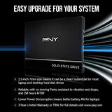 PNY CS900 500GB 535/500MB/s 2,5" SATA3 SSD (SSD7CS900-500-RB)