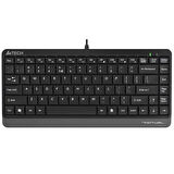 A4 TECH FG1112 Kablosuz Q Trk Optic Mouse Siyah Multimedya Klavye - Mouse Set Mini
