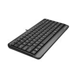A4 TECH FG1112 Kablosuz Q Trk Optic Mouse Siyah Multimedya Klavye - Mouse Set Mini