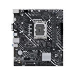 ASUS PRIME H610M-D D4 DDR4 M2 PCIe NVME HDMI PCIe 16X v4.0 1700p mATX Seri Port