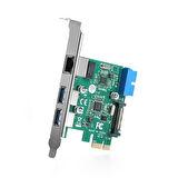 DARK DK-NT-PEGLANU2 Gigabit 1port PCIe 1X Ethernet-2X USB 3.0