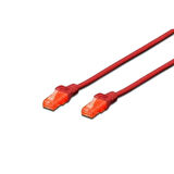 DIGITUS 1m CAT6 Utp DK-1617-010/R Kırmızı Patch Kablo