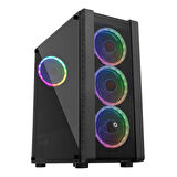 FRISBY FC-9320G 600W 80  BRONZE Gaming Micro-Tower PC Kasası