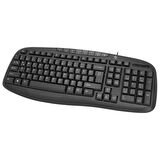 FRISBY FK-4820QU USB Q Trk Siyah Multimedya Klavye