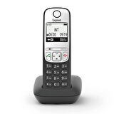 GIGASET A690A Kablosuz LCD Ekranlı Telefon Siyah