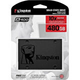 KINGSTON 480GB A400 SA400S37/480G 500- 450MB/s SSD SATA-3 Disk