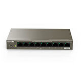 TENDA 8port 102w FULL PoE TEG1109P-8-102W GIGABIT Yönetilemez Switch Masaüstü