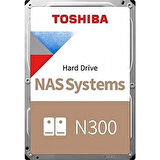 TOSHIBA 3.5" 8TB N300 HDWG480UZSVA 7200 RPM 256MB SATA-3 NAS Diski