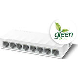 TP-LINK 8port LS1008 10/100 Yönetilemez Switch Masaüstü