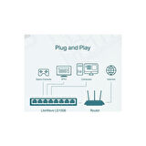 TP-LINK 8port LS1008 10/100 Yönetilemez Switch Masaüstü