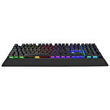 GameBooster G908 Bolt Rainbow Aydınlatmalı Blue Switch Mekanik Bileklikli Oyun Klavyesi