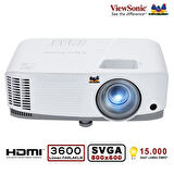 VIEWSONIC 3600ansilümen 800x600 PA503S 22.000:1 15.000saat (Eco Mod) DLP HDMI Projeksiyon