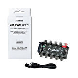 ZALMAN ZM-PWM10FH 10-Portlu Pwm Fan Kontrol Baglantı Adaptoru