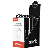 Asonic AS-X306 Beyaz iPad/iPhone Lightning Data + Şarj Kablosu