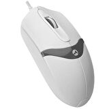 Everest SM-220 Usb Beyaz/Gri 1200dpi 3D Optik Kablolu Mouse