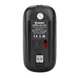 Everest SM-BT11 Usb Siyah 2in1 Bluetooth ve 2.4GHz Şarj Edilebilir Kablosuz Mouse