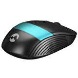 Everest SM-18 Usb Siyah/Mavi 2.4Ghz Optik Kablosuz Mouse