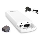 Everest EWN-220POE Bina Dışı Uzun Mesafe Destekli 5,8Ghz 300Mbps Repeater + Access Point Kablosuz Router