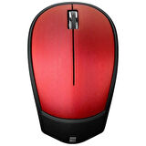 Everest SM-340 Usb Kırmızı 3D Optik Süper Sessiz Alkalin Pilli Kablosuz Mouse