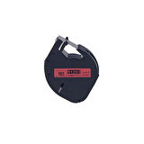 Prıntpen Dymo Letratag 59424 Plastyk Kırmızı Etykete Syyah (S0721630) (12Mm X 4M)