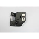 Prıntpen Dymo D1 45010 Seffaf Etıkete Sıyah (12Mm X 7M)