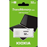 KIOXIA 32GB LU202W032GG4 TransMemory U202 USB 2.0 BEYAZ