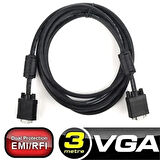 DARK DK-CB-VGAL300 3 Mt Monitör Kablosu VGA 15E/15E