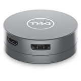 DELL DA305, 470-AFKL, 6sı 1 Arada, Type-C TO HDMI, DP, 2xUSB 3.2, USB-C (Type-C), Gigabit Lan (RJ45) Çevirici Adaptör
