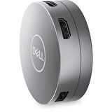 DELL DA305, 470-AFKL, 6sı 1 Arada, Type-C TO HDMI, DP, 2xUSB 3.2, USB-C (Type-C), Gigabit Lan (RJ45) Çevirici Adaptör