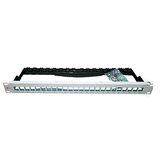 Erat Edp-C6astp-024 Cat6a Ftp Moduler 24 Port Patch Panel