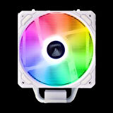 GAMDIAS BORAES E1 410 WH RGB AM5-1700P HAVA SOĞUTMALI İŞLEMCİ FANI