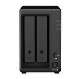 SYNOLOGY DS723 PLUS RYZEN R1600-2GB RAM-2-diskli Nas Sunucu (Disksiz)