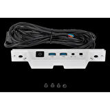 Corsaır Cc-8900408 465X RGB Beyaz Ön Panel