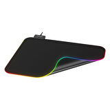 Rampage MP-21 Siyah 252*328*3mm RGB Ledli Gaming Mouse Pad