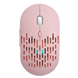 Altec Lansing ALBM7422 Pembe 2.4GHz Şarj Edilebilir Tek Renkli 1600DPI Optik Kablosuz Mouse