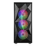 POWERBOOST  650W 80+ PB-P3509BB GAMING MID-TOWER PC KASASI