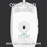 LOGITECH G G102 Lıghtsync Oyuncu Mouse Beyaz 910-005824