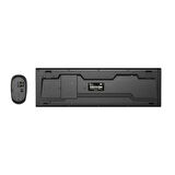 LENOVO LECOO KW200 Kablosuz Q Trk Optic Mouse Siyah Standart Klavye - Mouse Set