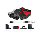 Rampage Switch XBox One/PS4/PS3 Led Işıklı Oyuncu Klavye ve Mause Çevirici