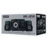 DARK DK-AC-SP214 2+1 11W Siyah 7 Farklı Renk Titreşimli LED Bluetooth Hoparlör
