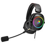 GAMEBOOSTER H44 RGB USB7.1 Siyah Profesyonel Oyuncu Kulaklığı