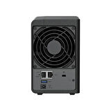 SYNOLOGY DS224-2G PLUS CELERON QC- 2 GB RAM- 2-diskli Nas Server (Disksiz)