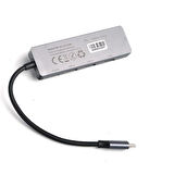 DARK DK-AC-U31X46 Type-C to Ethernet / HDMI / USB 3.0 - USB 2.0 / USB-C PD 65W Macbook Pro/Air & Notebook/Ultrabook için Port Çoklayıcı HUB