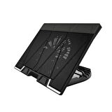 ZALMAN ZM-NS3000 17" 200MM FANLI YUKSEKLIK AYARLI TYPE-C DATA BAĞLANTILI NOTEBOOK STAND VE SOĞUTUCU