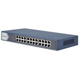 HIKVISION 24port DS-3E0524-E(B) GIGABIT Yönetilemez Switch RackMount