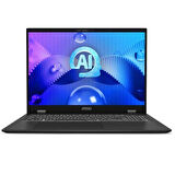 MSI 16" PRESTIGE 16 AI STUDIO B1VEG-023TR ULTRA7 155H-32GB LPDDR5-6GB RTX4050-1TB NVME-W11H